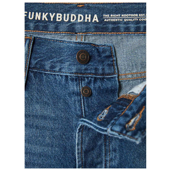 Funky Buddha Ανδρικό σορτς denim Funky Buddha Ανδρικό σορτς denim